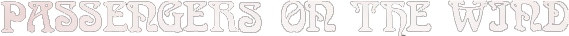Passengers On The Wind logo for Commodore 64